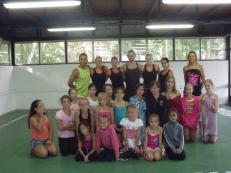 Fonyódi edző tábor Katus Tamással és a pécsi lányokkal